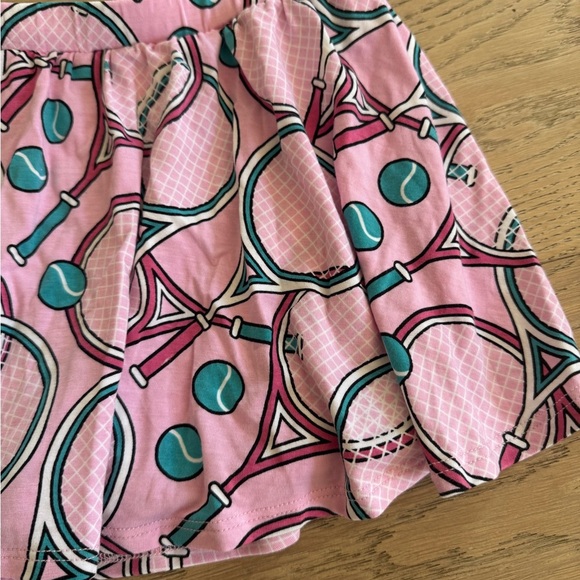 Posh Peanut GIrls Tennis Skort Pink - Picture 2 of 4